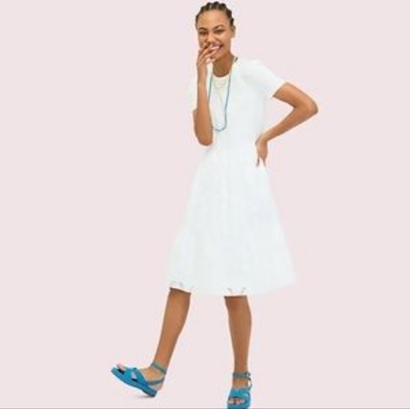 Kate Spade White Dress Fits size 2 - Picture 1 of 4